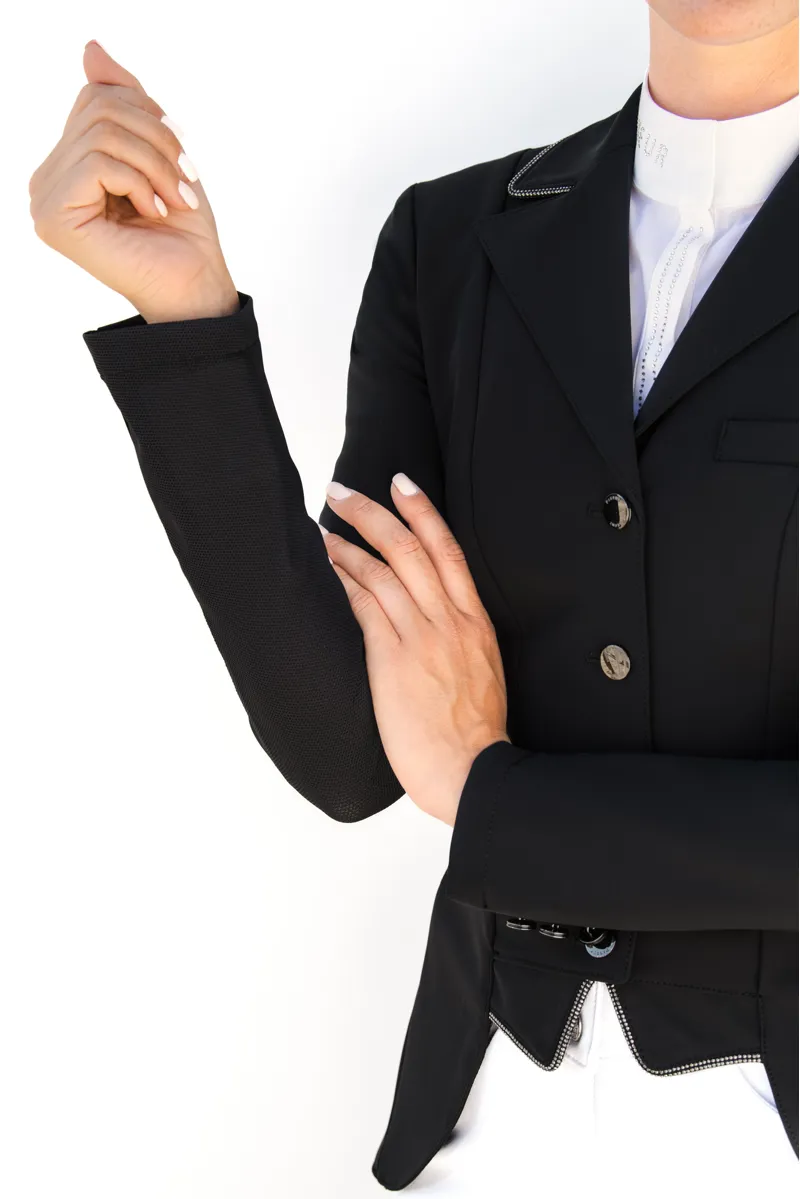 Pikeur Cecile Short Tail Competition Jacket - Black-3